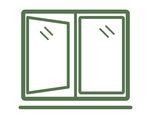 Fliegengitter für Fenster